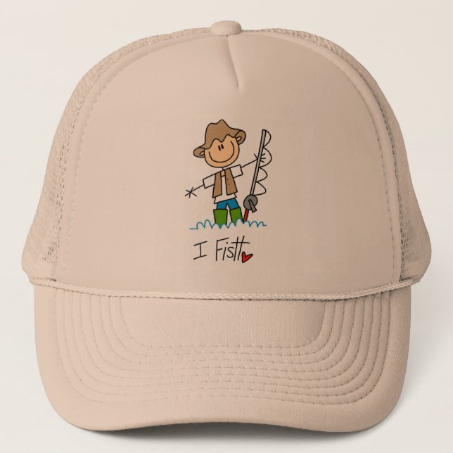 I Fish Trucker Hat (Front)