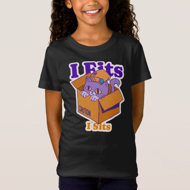I Fits I Sits T-Shirt (Front)