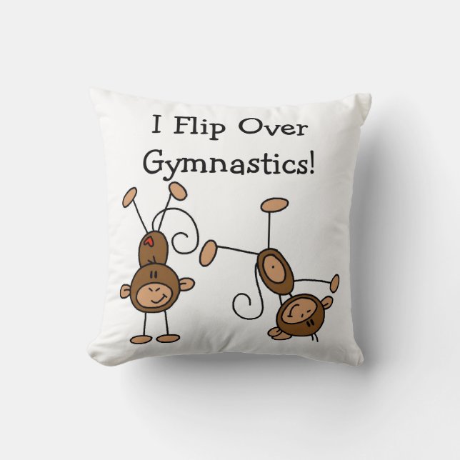 I Flip Over Gymnastics Cushion (Front)
