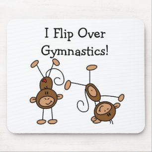 I Flip Over Gymnastics Mouse Mat