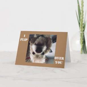*I FLIP OVER YOU* ON BIRTHDAY SHOW U HOW MUCH I DO CARD