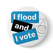 I Flood and I Vote Button