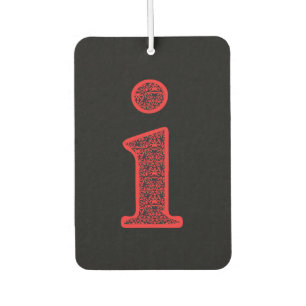 I floral flower blossoms vines petals plant bloom car air freshener