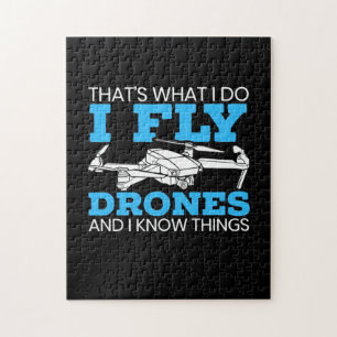 I Fly Drones Jigsaw Puzzle