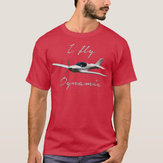 I fly Dynamic microlight aviators pilots WT9  T-Shirt