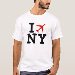 I Fly NY (I Love NY) aeroplane t-shirt