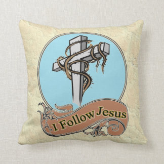 I follow Jesus Cushion