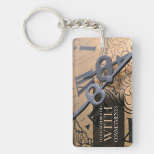 "I follow through" Motivation Affirmation Key Ring