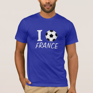 I football (love) France - customisable T-Shirt