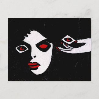 I Foresee a Black Sunday Postcard