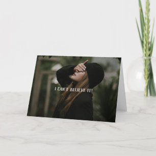 I FORGOT APOLOGY CARD