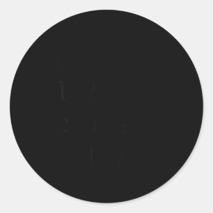 I Foring-hate My Chungus Life Classic Round Sticker