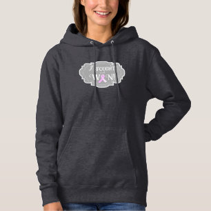 I Fought and Won Breast Cancer Survivor Hoodie