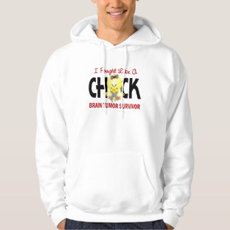I Fought Like A Chick Brain Tumour Survivor Hoodie