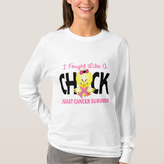 I Fought Like A Chick Breast Cancer Survivor T-Shirt