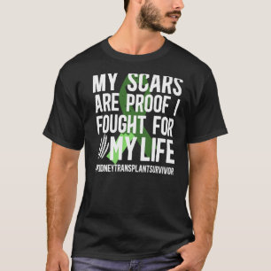 I Fought Post Kidney Transplant Survivor Kidney Re T-Shirt
