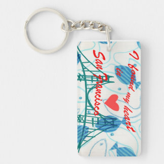 I found my heart in San Francisco Key Ring