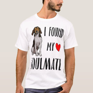 I Found My Soulmate Treeing Walker Coonhound Dog L T-Shirt