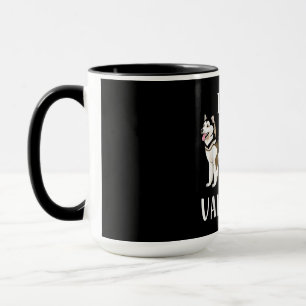 I Found My Valentine Day   Husky Lover Gift Mug