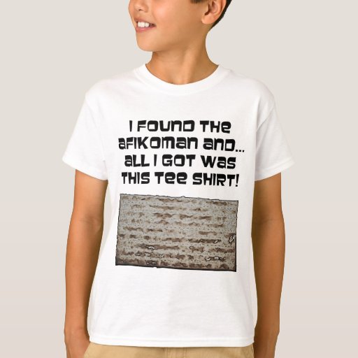 Image of I found the Afikoman! Passover Matzah T-shirt