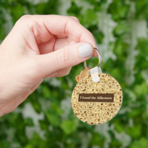 I found the Afikomen matzo Passover Key Ring