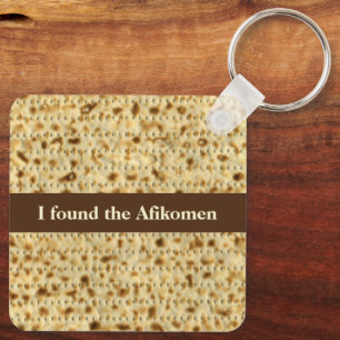I found the Afikomen matzo Passover  Key Ring