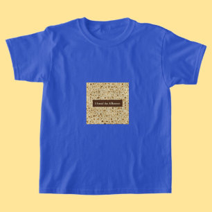I found the Afikomen matzo Passover T-Shirt