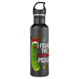 I Found The Christmas Pickle 710 Ml Water Bottle