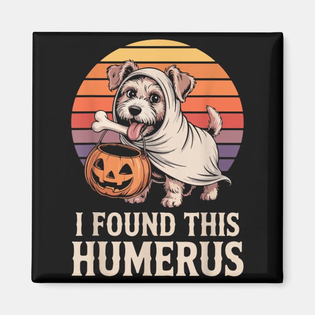 I Found This Humerus Halloween Costume 2 Magnet (Front)