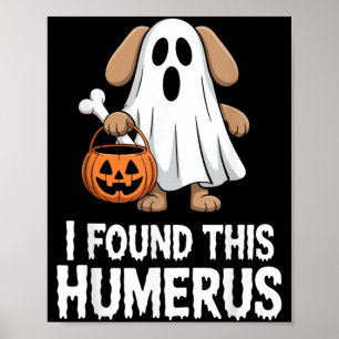 I Found This Humerus Halloween Costume Poster
