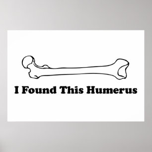 I Found This Humerus Poster