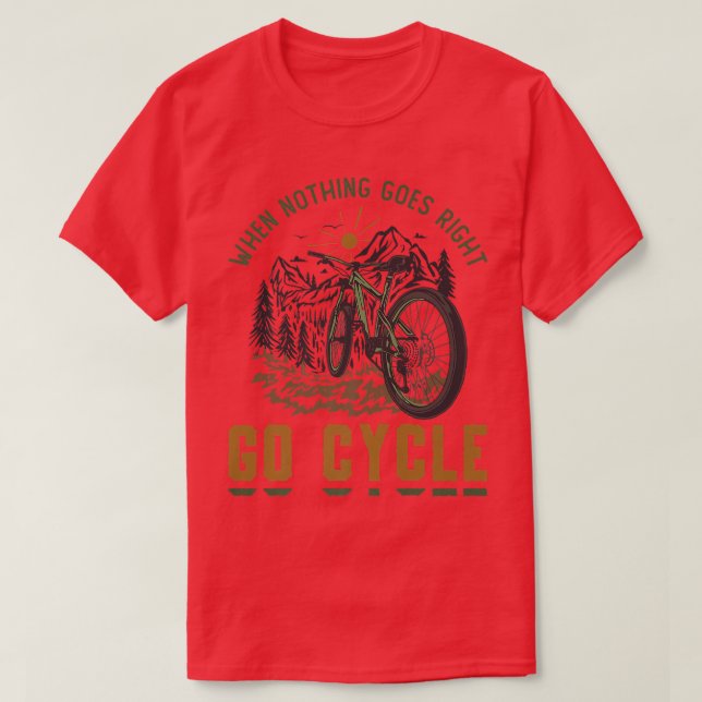 I Freakin Love Mountain Biking MTB Mountain Bike   T-Shirt (Design Front)
