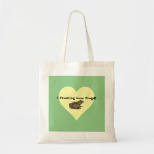 I Freaking Love Frogs Tote Bag
