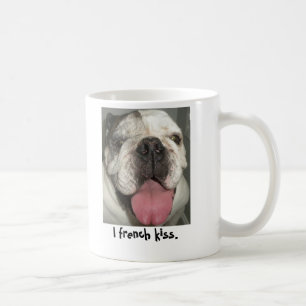 I french kiss. coffee mug