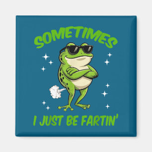 I Frog Sometimes Embarrassing Just Farting Meme Magnet