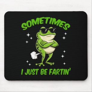 I Frog Sometimes Embarrassing Just Farting Mouse Mat