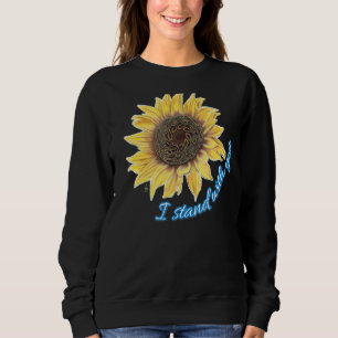 I Funny S Tand W Ith U Kraines Sweatshirt
