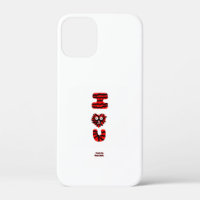 I Fuzzy U Apple iPhone 12 Mini Case