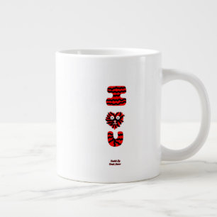 I Fuzzy U Jumbo Mug