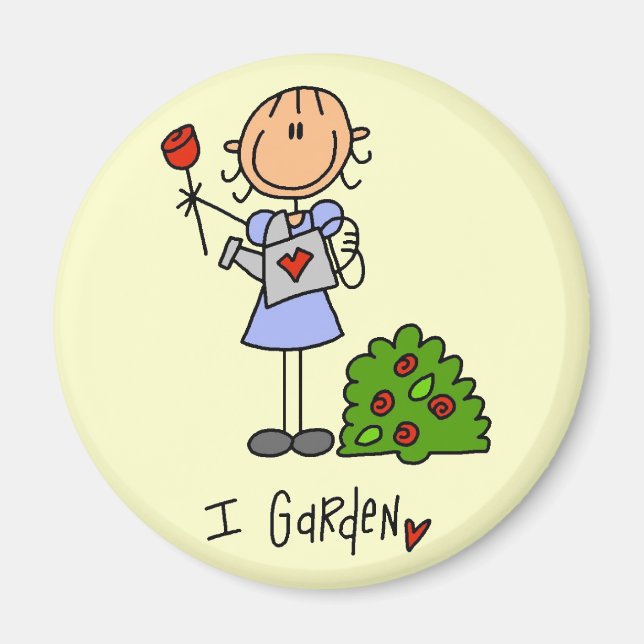 I Garden Tshirts and Gifts Magnet (Front)