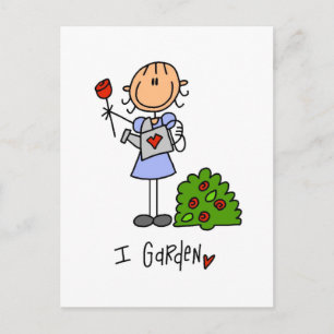 I Garden Tshirts and Gifts Postcard