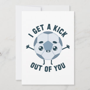 I Get A Kick Out Of You Thank You Card