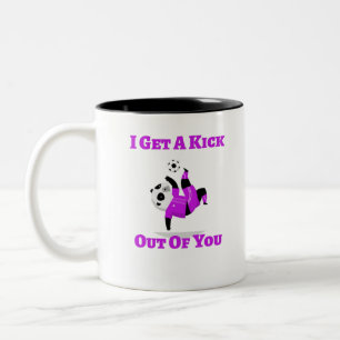 I Get a Kick Out of You Two-Tone Coffee Mug