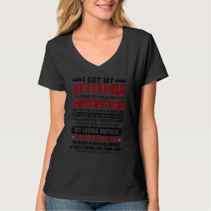 I Get My Attitude From My Freaking Awesome Mum Son T-Shirt