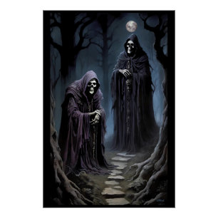 I Gets Chills in the Pale Moonlight Poster