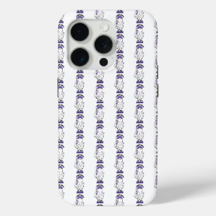 I ghost People all year around Funny Ghost Purple iPhone 15 Pro Case