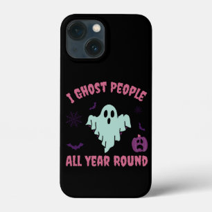 I Ghost People All Year Round Halloween iPhone 13 Mini Case
