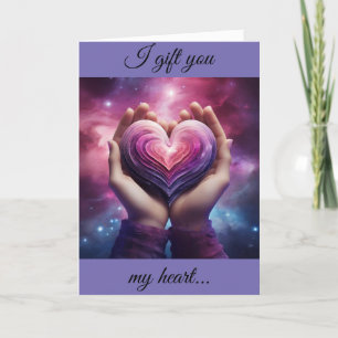 I Gift You My Heart Holiday Card