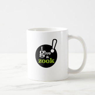 I give a zook! coffee mug