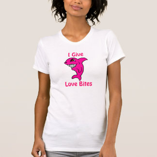 I Give Love Bites Shark T-Shirt